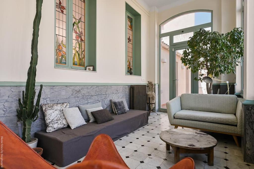 Villa Emma Au Coeur De Malmousque Marseille Eksteriør bilde