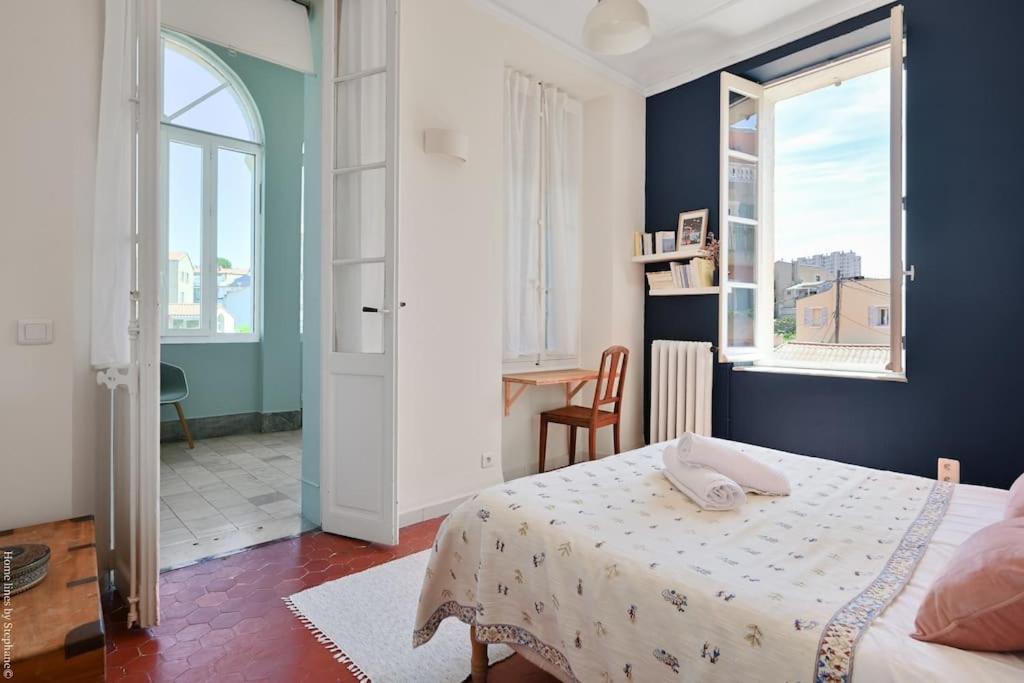Villa Emma Au Coeur De Malmousque Marseille Eksteriør bilde