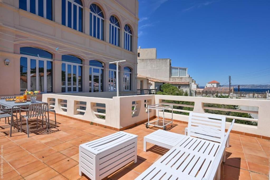 Villa Emma Au Coeur De Malmousque Marseille Eksteriør bilde