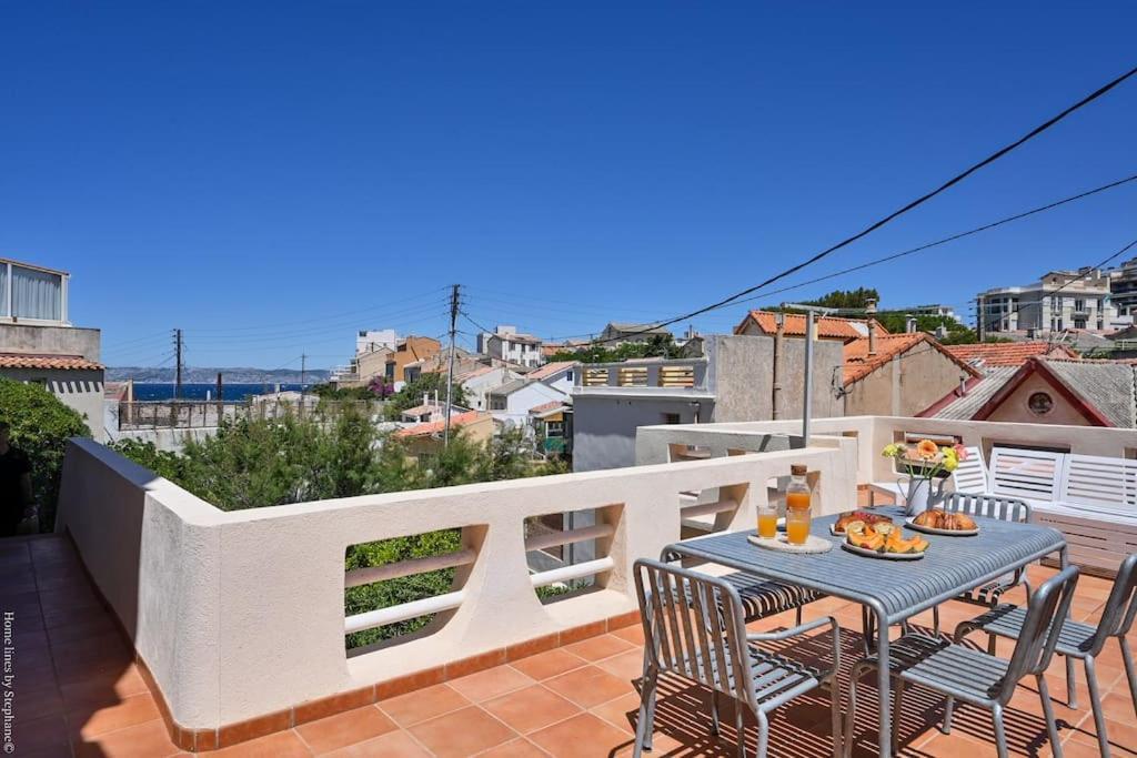 Villa Emma Au Coeur De Malmousque Marseille Eksteriør bilde